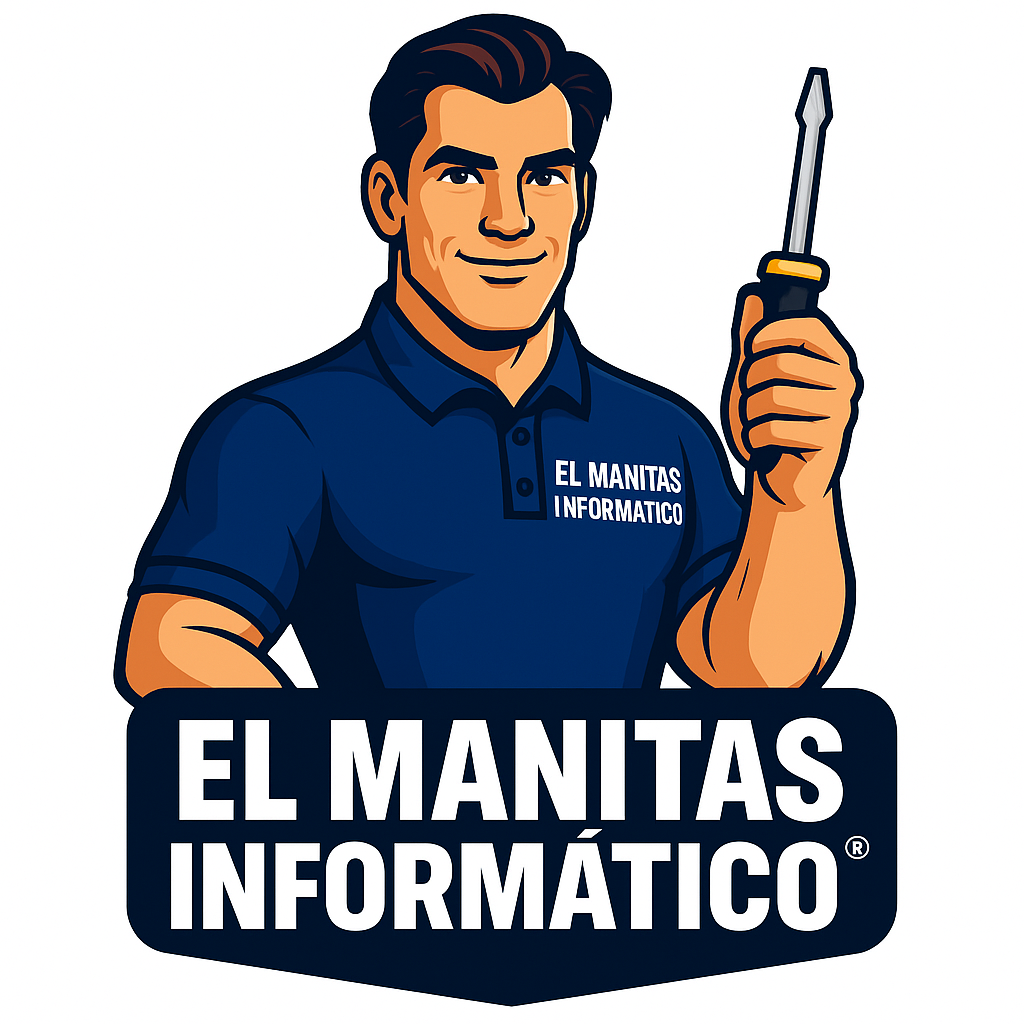 Logotipo El Manitas Informático